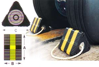 Super Heavy Aircraft Rubber Wheel Chokes